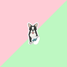 Load image into Gallery viewer, Boston Terrier Dog Pet Sticker
