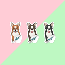 Load image into Gallery viewer, Boston Terrier Dog Pet Sticker
