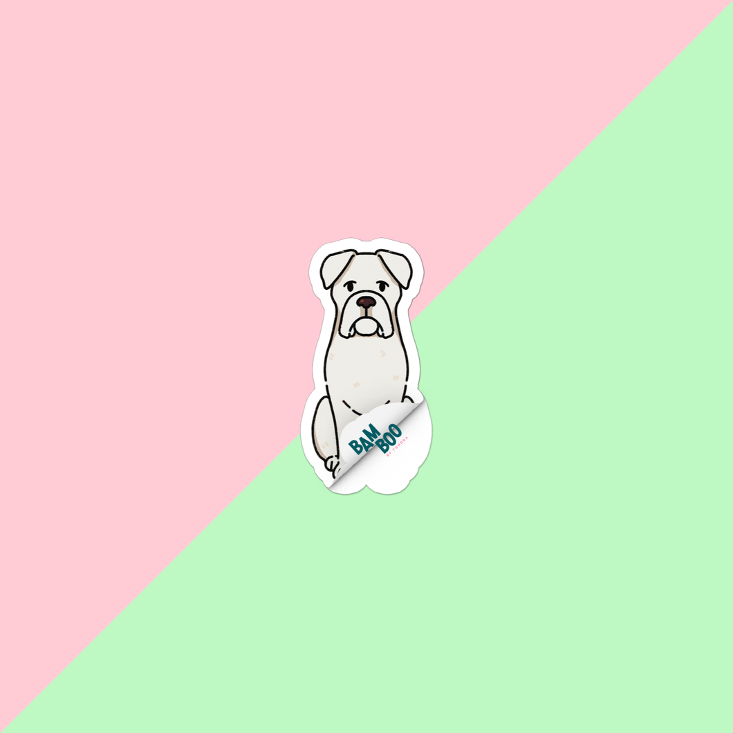 Boxer Dog Pet Sticker