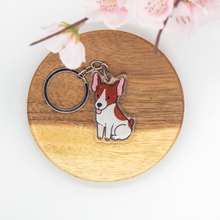 Load image into Gallery viewer, Rat Terrier Pet Dog Keychains Epoxy/Acrylic Keychain
