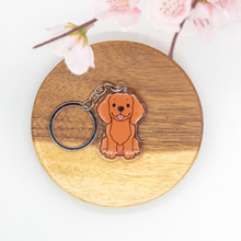 Load image into Gallery viewer, Cavalier King Charles Spaniel Pet Dog Keychains Epoxy/Acrylic Keychain

