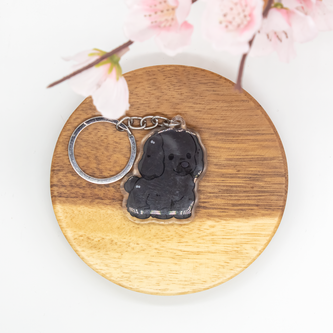 Coker Spaniel Pet Dog Keychains Epoxy/Acrylic Keychain