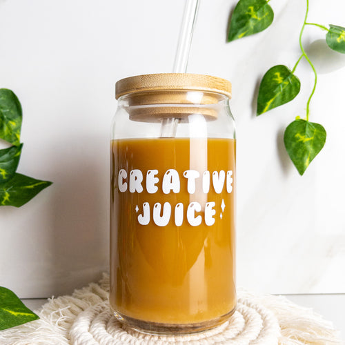 Creative juice coffee glass cup