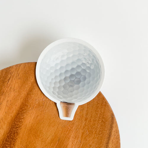 Golf ball sticker