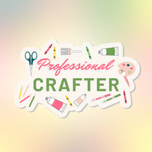 Load image into Gallery viewer, Professional Crafter Sticker
