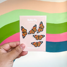 Load image into Gallery viewer, Monarch Butterflies Mini Sticker Pack
