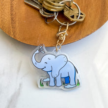 Load image into Gallery viewer, Cute elephant keychain 
