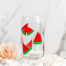 Load image into Gallery viewer, Watermelon fruit design glass cup

