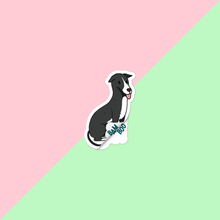 Load image into Gallery viewer, Grey Hound Dog Pet Sticker
