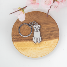 Load image into Gallery viewer, Boxer Pet Dog Keychains Epoxy/Acrylic Keychain
