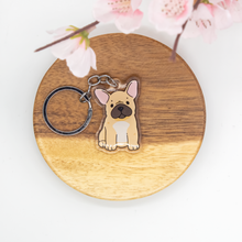 Load image into Gallery viewer, French Bulldog Pet Dog Keychains Epoxy/Acrylic Keychain
