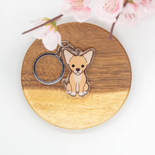 Load image into Gallery viewer, Chihuahua Pet Dog Keychains Epoxy/Acrylic Keychain
