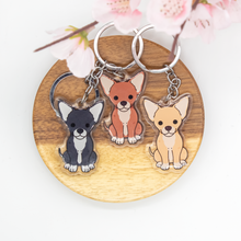 Load image into Gallery viewer, Chihuahua Pet Dog Keychains Epoxy/Acrylic Keychain

