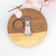 Load image into Gallery viewer, Doberman Pet Dog Keychains Epoxy/Acrylic Keychain
