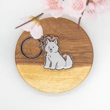 Load image into Gallery viewer, Wolf Keychains Epoxy/Acrylic Keychain
