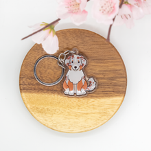 Load image into Gallery viewer, Australian Shepherd Pet Dog Keychains Epoxy/Acrylic Keychain
