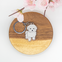 Load image into Gallery viewer, Maltipoo Pet Dog Keychains Epoxy/Acrylic Keychain
