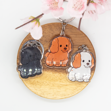 Load image into Gallery viewer, Coker Spaniel Pet Dog Keychains Epoxy/Acrylic Keychain
