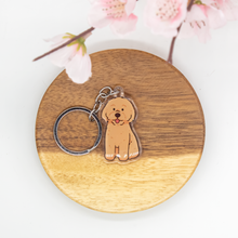 Load image into Gallery viewer, Labradoodle Pet Dog Keychains Epoxy/Acrylic Keychain

