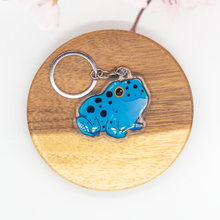 Load image into Gallery viewer, Frog Keychains Epoxy/Acrylic Keychain
