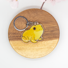 Load image into Gallery viewer, Frog Keychains Epoxy/Acrylic Keychain
