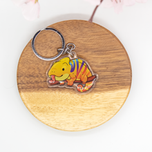 Load image into Gallery viewer, Panther Chameleon Keychains Epoxy/Acrylic Keychain
