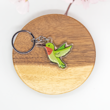 Load image into Gallery viewer, Hummingbird Keychain Epoxy/Acrylic Keychain
