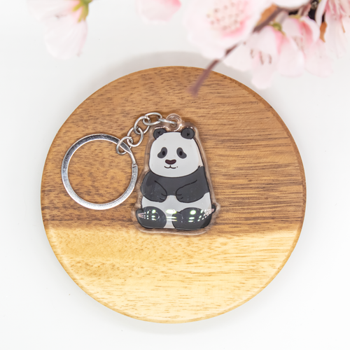 Panda Epoxy/Acrylic Keychain