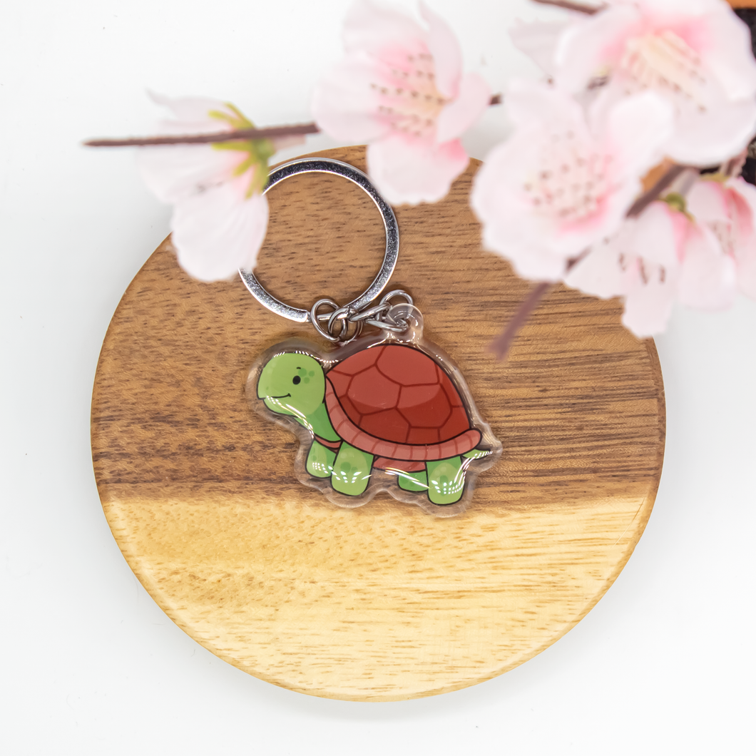 Turtle Epoxy/Acrylic Keychain