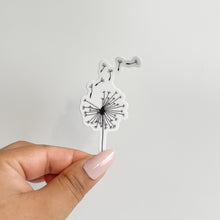 Load image into Gallery viewer, Dandelion pedals flying away sticker
