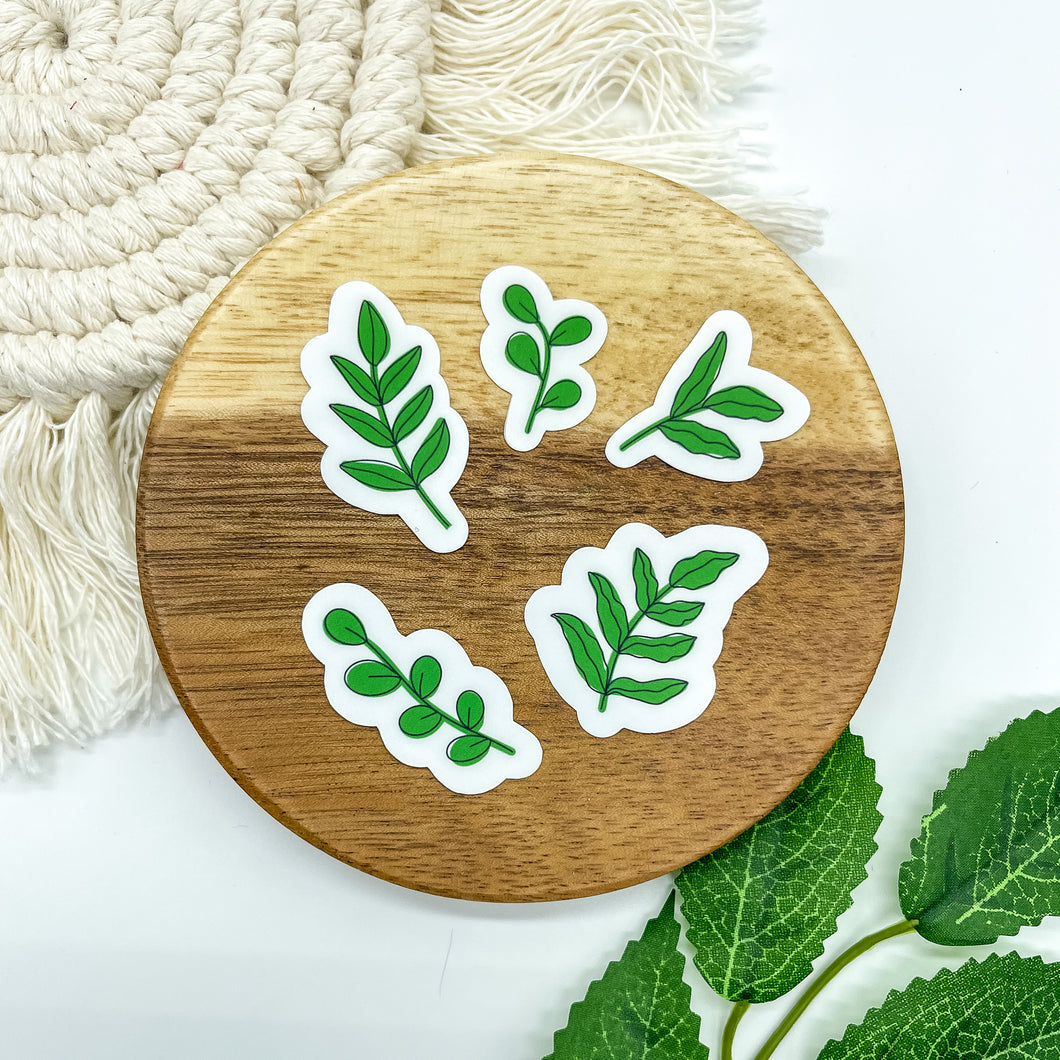 Leaves Mini Sticker Pack