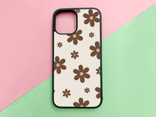 Load image into Gallery viewer, Daisy flowers phonecase for iPhone or Samsung in the neutral color
