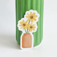 Load image into Gallery viewer, Watercolor sunflower sticker
