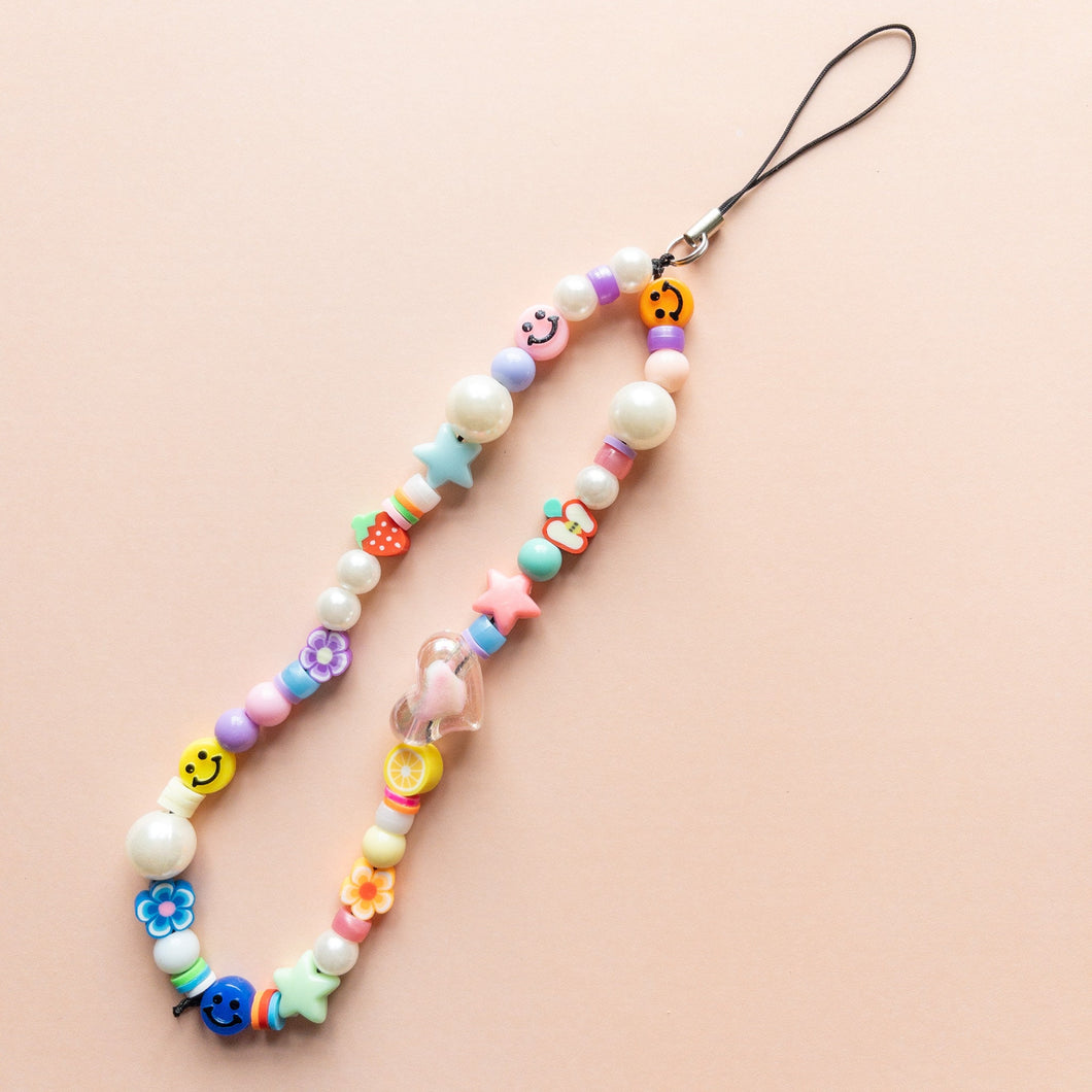Colorful Y2K Beaded Phone Charms